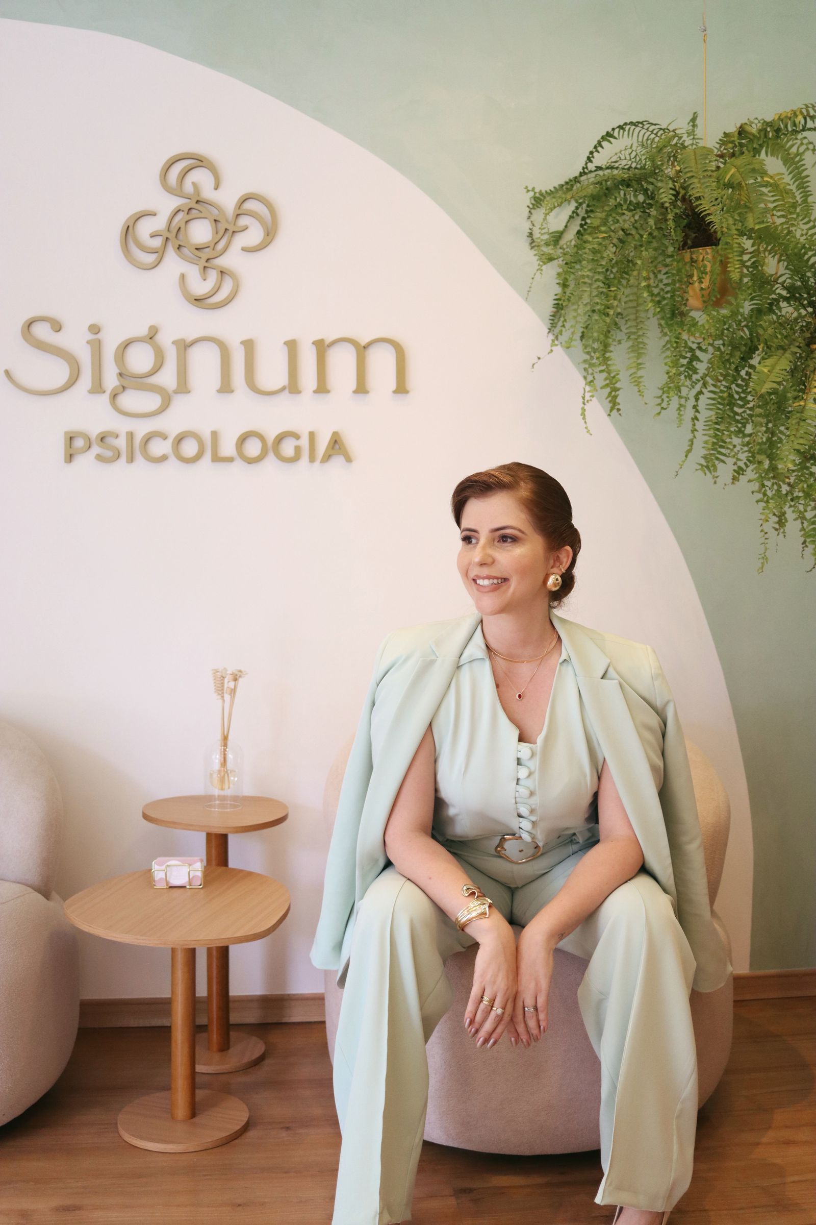 Jéssica Gois em atendimento